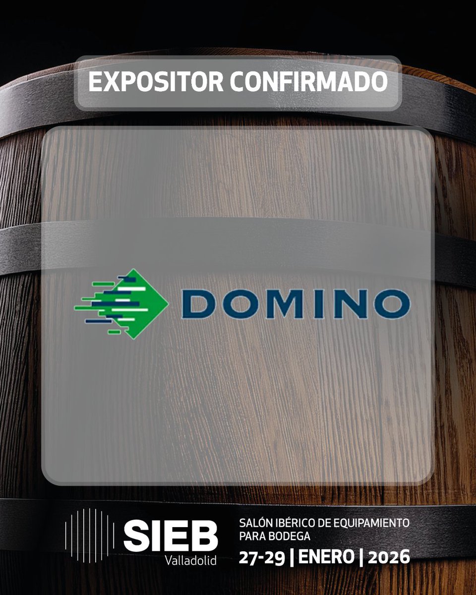 feriavalladolid's tweet photo. 🍇 Estos son algunos de los expositores que formarán parte de esta nueva edición de SIEB; Salón ibérico del Equipamiento para bodega

Los expositores destacan por la alta calidad de sus propuestas, ofreciendo al visitante soluciones y nuevas tecnologías para el mundo de la vinicultura.

📅 Fechas: 27 al 29 de enero
📍 Lugar: Feria de Valladolid
⏰ Horario: 10 a 19h. 

🎟️ Registro profesional gratuito ya disponible: https://t.co/bKeUcmsN9q
🔗 https://t.co/PQ74ghDxF1