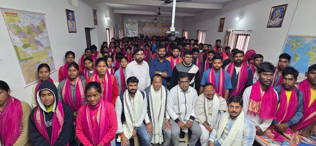 BJYM's tweet photo. From Jharkhand to Meghalaya, first-time voters stepped into democracy with awareness and purpose.

BJYM engaged young citizens on registration, responsibility, and the power of one vote. https://t.co/C4quDqp9u4