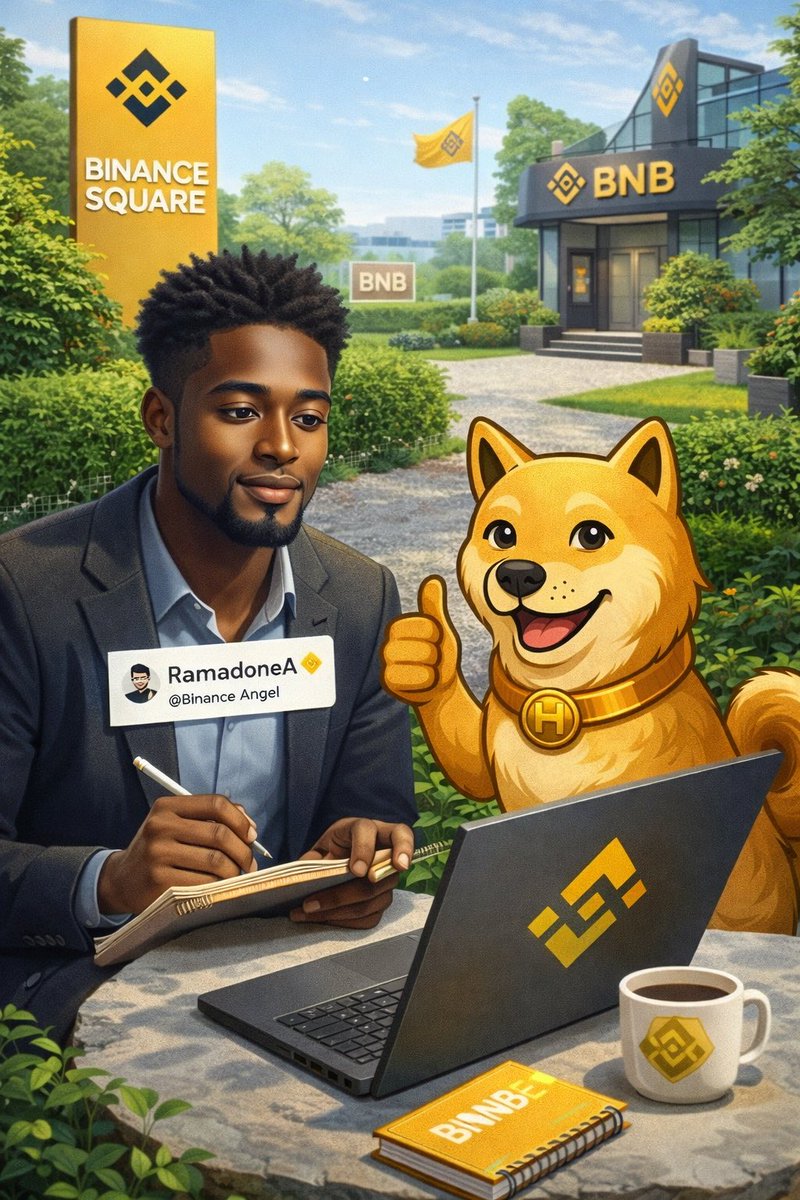 Real builders recognize real builders on $BNB CHAIN.

While we’re building on Binance Square,
a Binance Angel choosing to say “Keep building” means a lot.  Thanks again <a href="/RamadoneA/">Ram 🔶</a> for leading by example.

Message received. We keep building on #BNB CHAIN 🐾🔥

$HACHIKO 🐕
