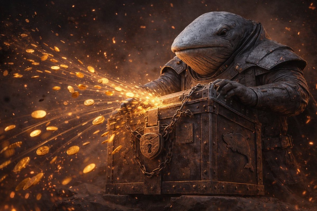 _KeyBuzz's tweet image. Let’s talk about the treasury, because the numbers matter.

Jan 11:
$WhiteWhale treasury held ~43% of supply.

Jan 16:
5% of total supply was burned, dropping treasury ownership to ~38%.

Most projects would stop there.
WhiteWhale didn’t.

Since the burn, the treasury kept…