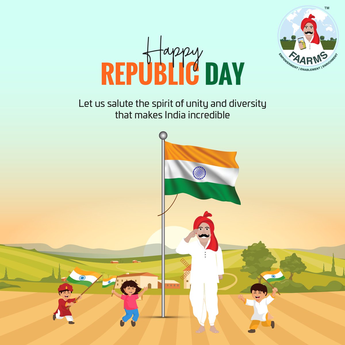 Happy Republic Day 🇮🇳 🇮🇳

#RepublicDay #festival #national #faarms
