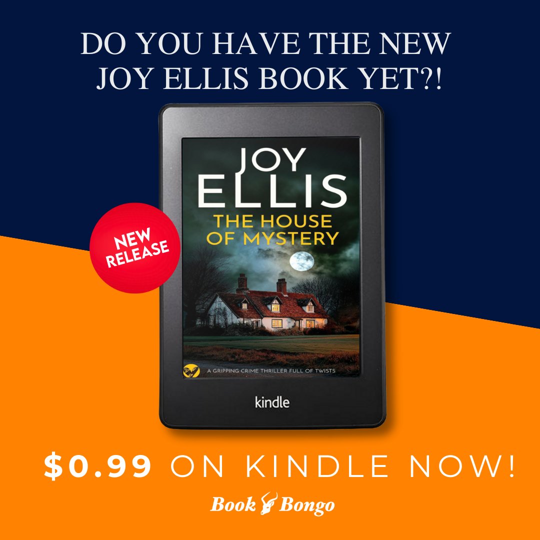 DO YOU HAVE IT YET?? 😲THE HOUSE OF MYSTERY: a gripping crime thriller full of twists by Joy Ellis amazon.co.uk/dp/B0GHNMJNWS/ amazon.com/dp/B0GHNMJNWS/ 
#MYSTERY #NEWRELEASE #psychicability #auras #CrimeFiction #booktwt #readerscommunity #bookbargain #KindleEbooks #teens #teenagerboy