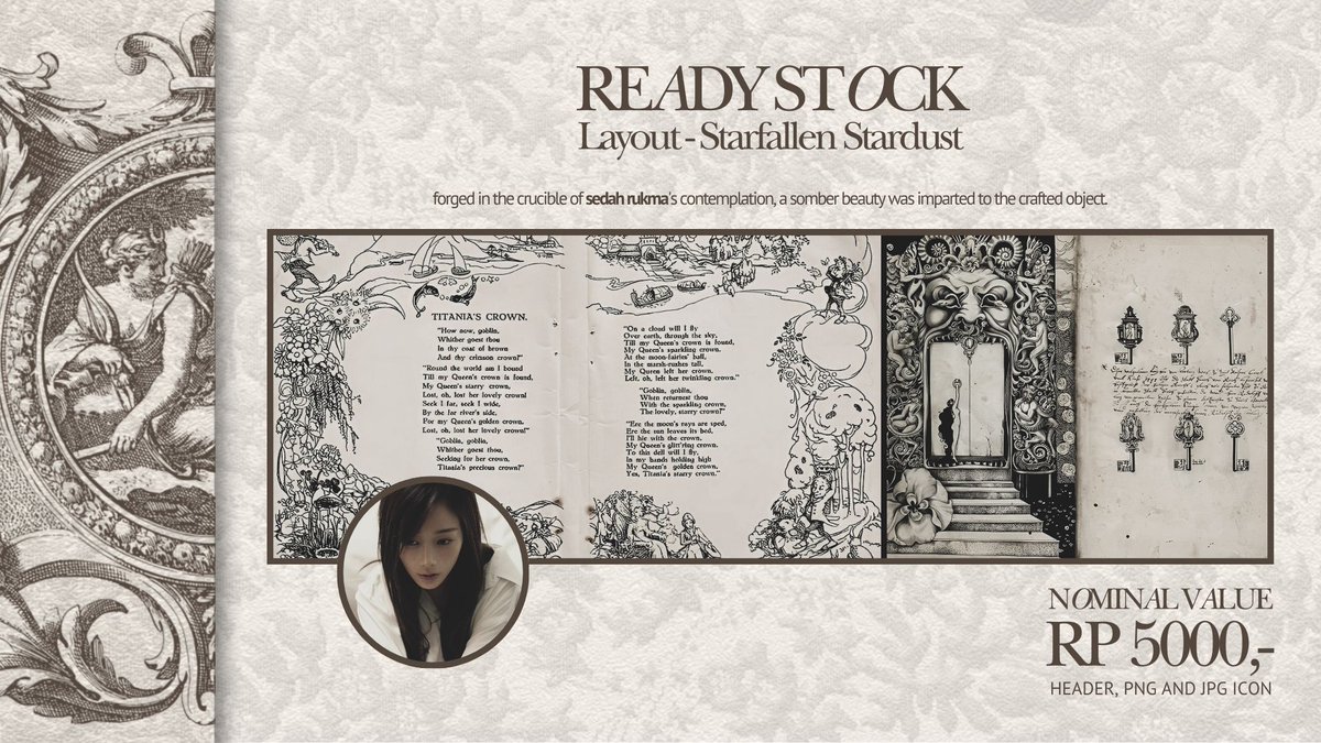 sedahrukma's tweet image. Help rt/repost? Thank you!

Ready-to-go 10 layout - Giselle priced at RP 5,000,-/each includes png and jpg icon. Don’t hesitate to knock my dm if you’re interested.

#zonauang #zonajajan