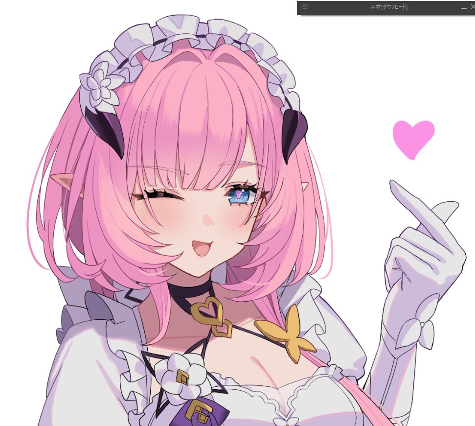 WIP
kawaii(自画自賛) 