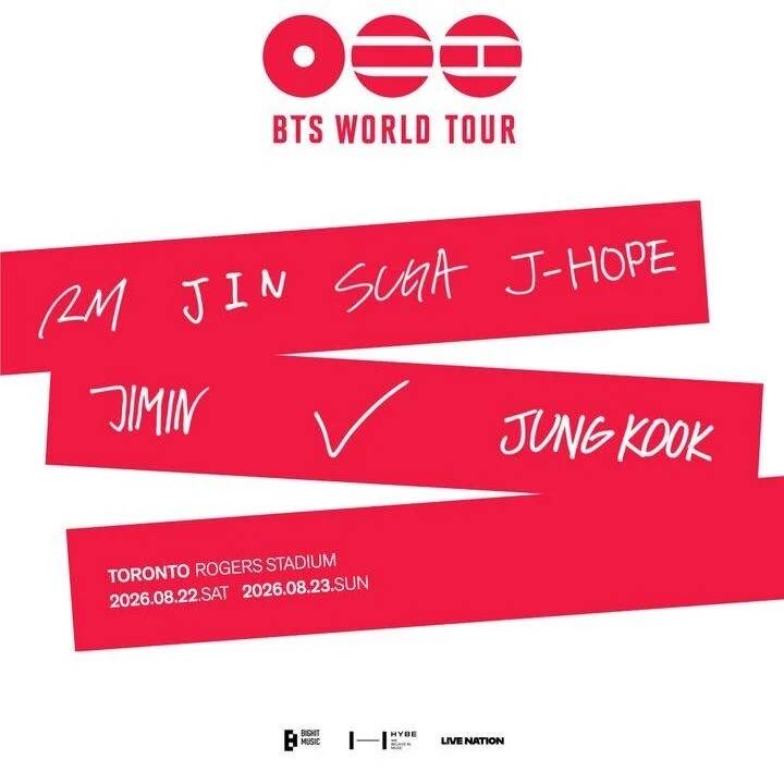 BEST TICKETS ★★BTS Aug 22 • Sat • 8:00PM • 2026 Rogers Stadium★★

BTS
Aug 22 • Sat • 8:00PM • 2026
Rogers Stadium Toronto (Concert Venue), Toronto, Ontario, Canada

Tickets
⬋⬋⬋⬋⬋
stubhub.prf.hn/l/Oq2JdNX/

ALL TICKETS ARE 100% GUARANTEED!