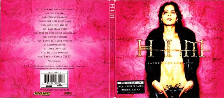 H3ARTAGRAMDAILY's tweet image. 26 years of Razorblade Romance