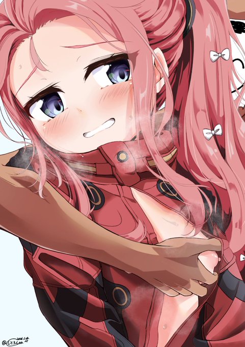 "確かな膨らみを感じる。" 