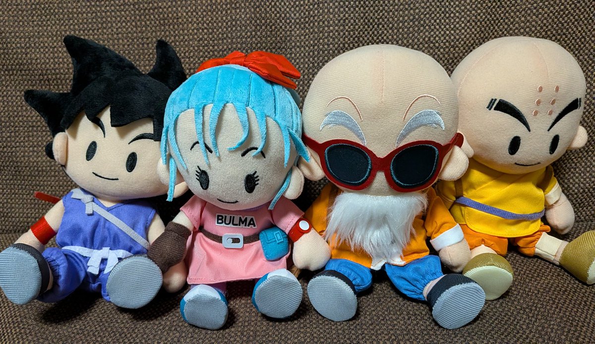 ゲンキダマツリ先行販売商品 ドラゴンボール ぬいぐるみ vol.1 思っ