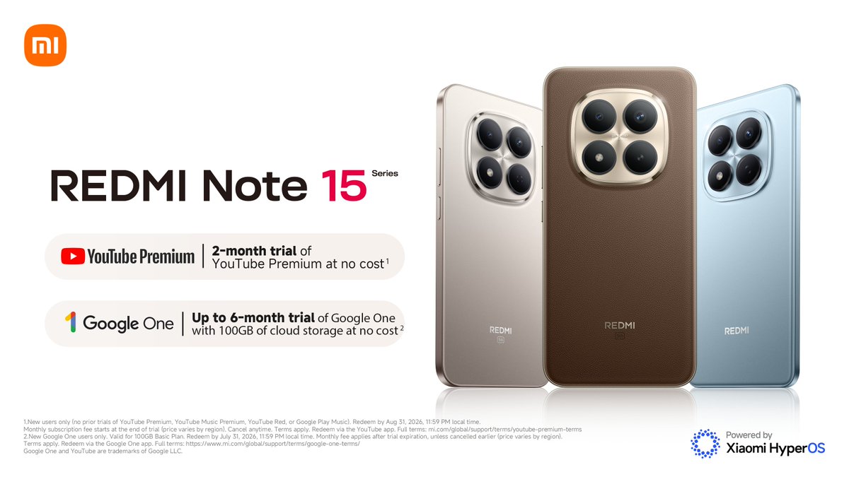 Ravikrn36's tweet image. #REDMINote15Pro5G BOX image leaked, launching 29th Jan in 🇮🇳

8GB+256GB - 34,999/-

• 6.83" 1.5K QC 120hz AMOLED
• Dimensity 7400 Ultra 
• Android 15, HyperOS 2
• 200MP Samsung HPE OIS+ 8MP
• 20MP🤳 
• 6580mAh🔋45W⚡
• IP66,68,69,69K

@RedmiIndia
Few offers revealed.. 👇👇