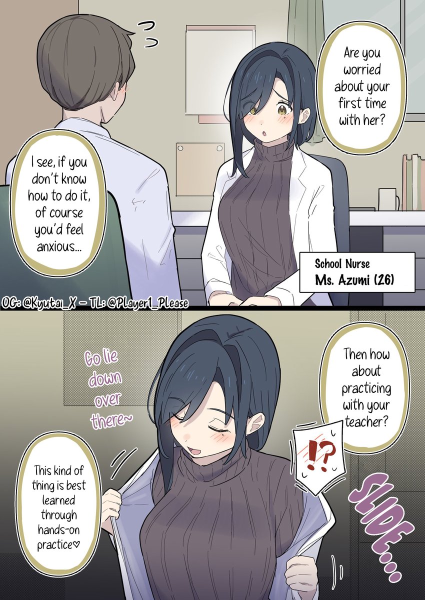 The school nurse who teaches through hands-on practice.
Eng ver✨