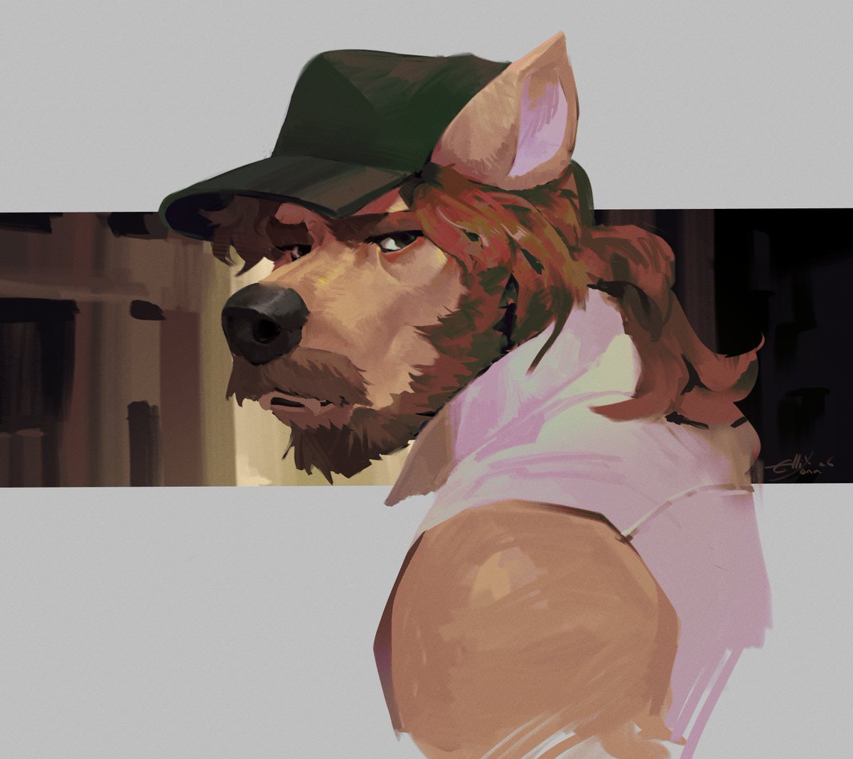 ellixonn's tweet image. lil study ft cap dog