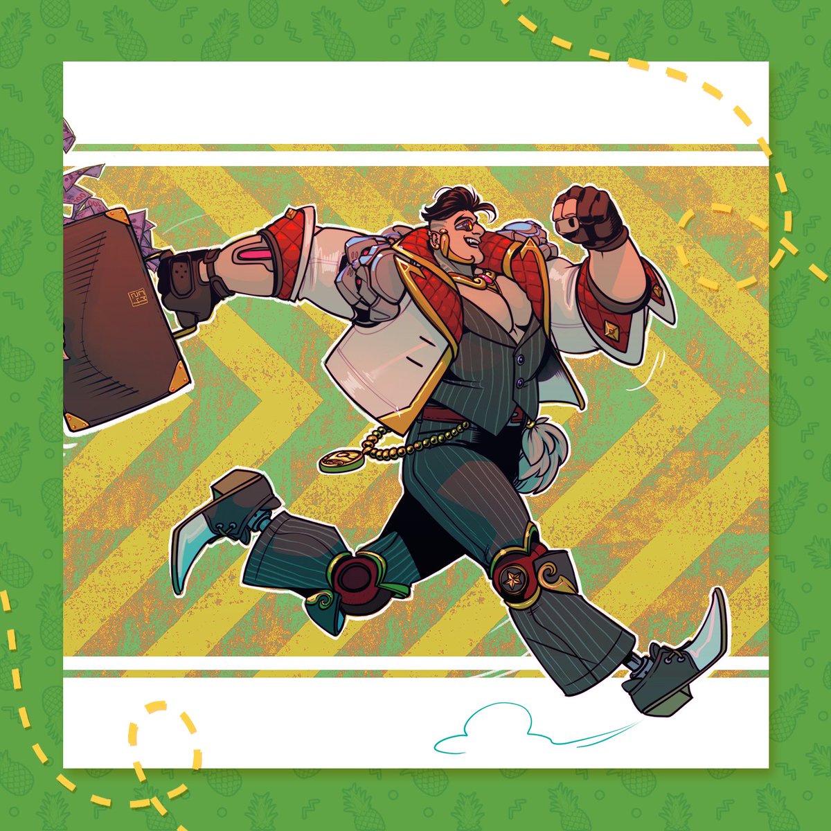 🫐Contributor Intro🫐

Hello. My name is Shawn Spencer, and this is my partner Wally Ali….oh wait I mean <a href="/G0rlassar/">CAM</a> !

<a href="/G0rlassar/">CAM</a> is joining us a page artist! As a big Henry Stan they have their fishing rod at the ready to dive into this zine!