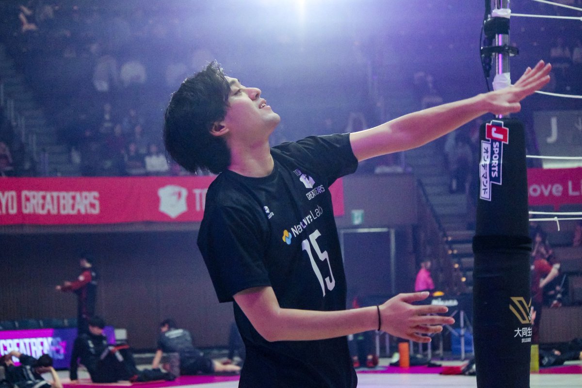 偶然にしてもちょいと神々しすぎた #東京グレートベアーズ #グレベア