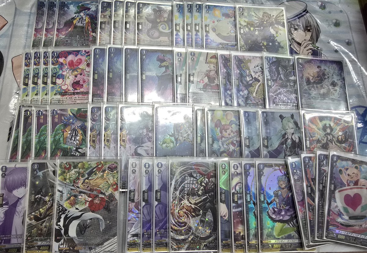 Sentinel Games 3 Man Tourney
Deck: Heartluru
CHAMPION 1st
Teammates: <a href="/Yorforging24/">Yor @ Team Antagonize</a> &amp; <a href="/kwon_darryl/">Darryl Kwon ➡️ DVGS Singapore🇸🇬26</a>
got qie-ed to be Oracle intern. But,   at least get 1st as a team. Thank you Mr CEO KWON. Deck still feels good after a month of not touching it.
#VGTopDecks #ヴァンガードデッキ紹介