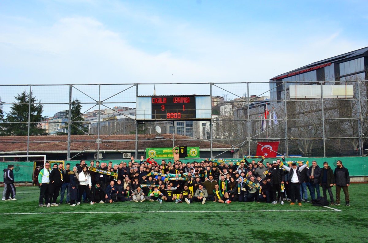 karaahmet_sefer's tweet photo. Gençlerimizle gurur duyuyoruz.🏆

TFF 1. Amatör Lig 6. Grup’ta sezonu şampiyon tamamlayarak Süper Amatör Lig’e yükselen Çıksalın Spor Kulübü’nün teknik heyetini ve sporcularını yürekten kutluyor, başarılarının artarak devam etmesini diliyorum. https://t.co/dpgqAGp6Tf