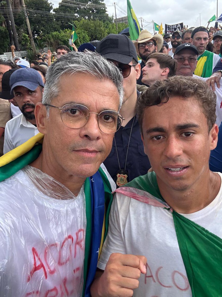 #AcordaBrasil 
Caminhando juntos por justiça e liberdade no nosso país! <a href="/nikolas_dm/">Nikolas Ferreira</a> 🫡