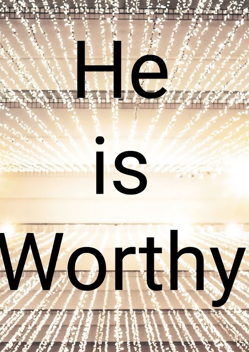 MMcLaughlinsong's tweet image. No matter the circumstances all around us...

Jesus is worthy of our praise!