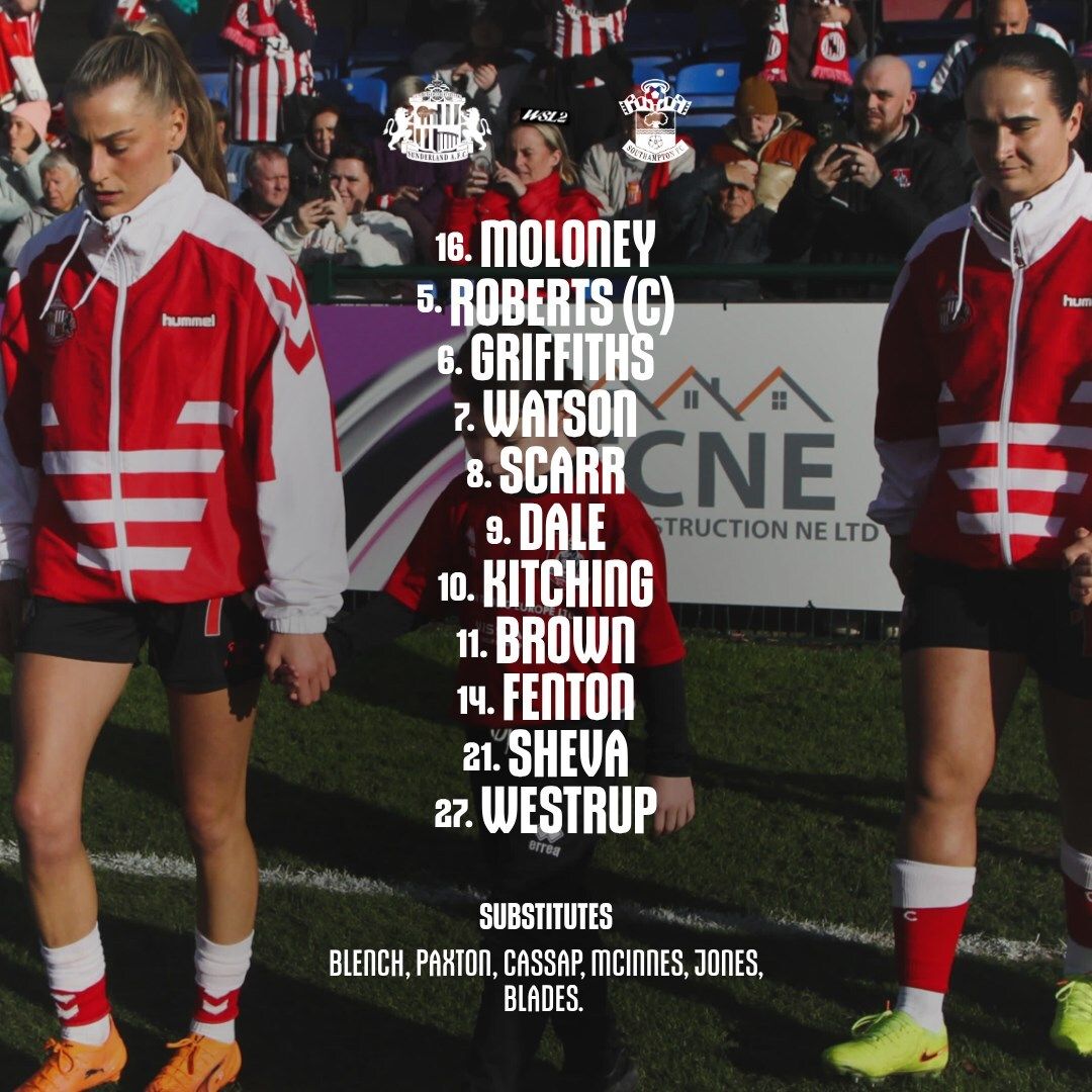 SAFC_NASA's tweet image. The Lasses have just kicked off at Eppleton, as they take on Southampton in #WSL2... Could use the points to keep the threat of relegation at bay.

Viewing on the FA WSL YouTube channel

Ha'waaaaaaaaay 

#SAFCWomen #HawayTheLasses #SUNSOU