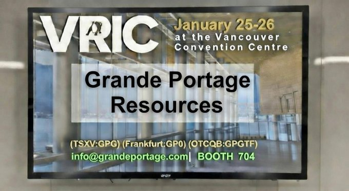 🚀 Vancouver Resource Investment Conference (VRIC 2026) is Here Today SUNDAY and Monday Jan. 25, 26 

📷 Our team will be at VRIC 2026 and we’d love to connect with you in person!   

📷 Where: Booth 704, Vancouver Convention Centre West (VCC WEST)

 $GPG $GPG.V $GPTRF #GOLD 

📷