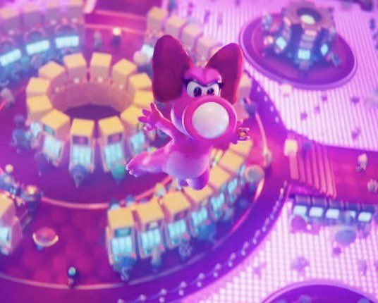 DiscussingFilm's tweet image. First look at Birdo in ‘THE SUPER MARIO GALAXY MOVIE’