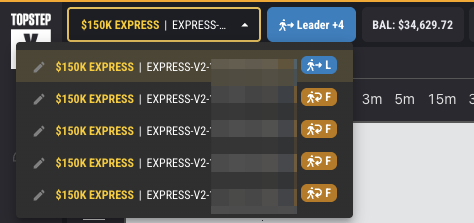 SnakeTraderX's tweet photo. @Equ1ty_Engineer @Topstep Congrats 👊

I’m requesting payout #8 on Monday across these 5 accounts. Total balance ~$168k.
Still haven’t been moved to live yet.. but all good either way.

Curious: what’s felt easier for you so far: XFA or live? https://t.co/KsY0wNDm4T