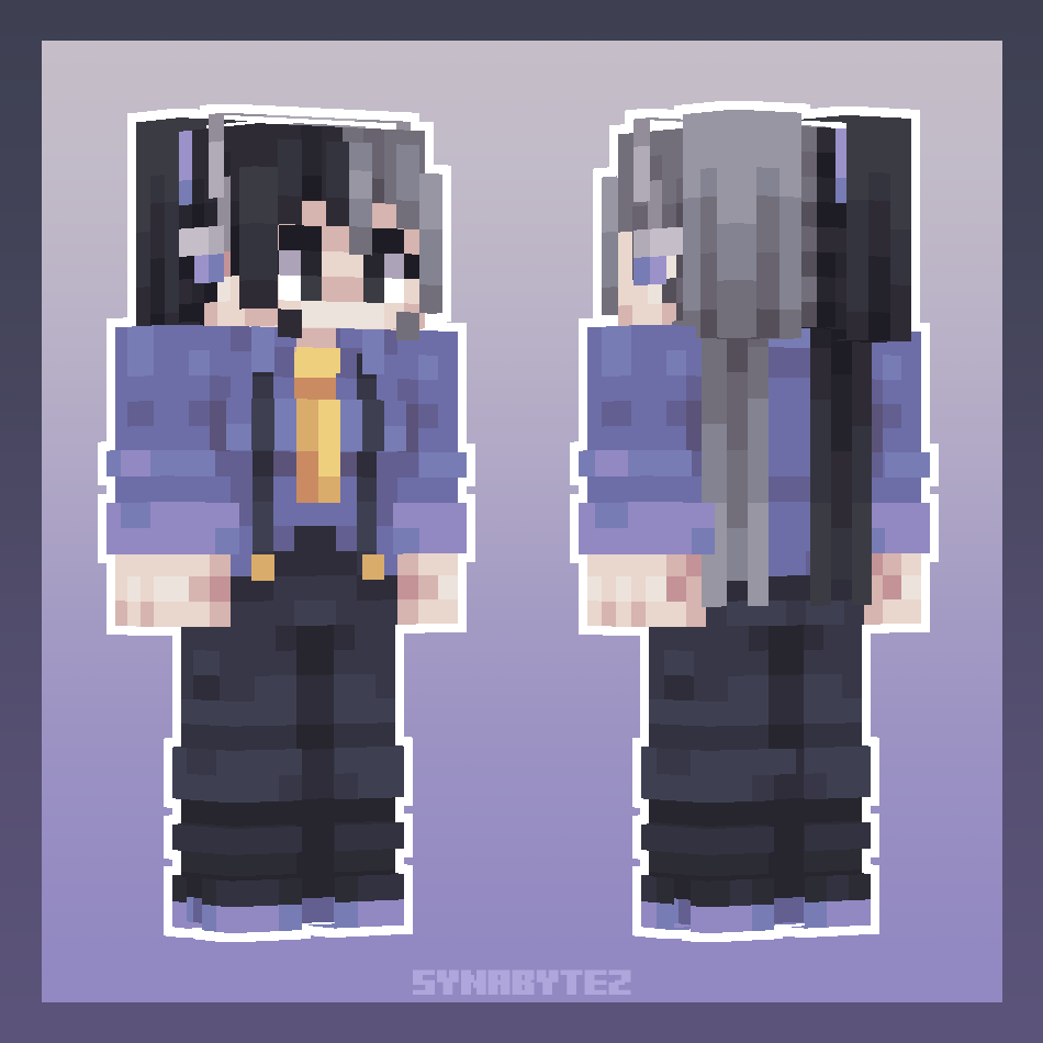 Minecraft skin commission for shmixyfairy on Discord!
Thank you so much for commissioning me! ❤️

Download: planetminecraft.com/skin/shmixyfai…

#minecraft #mcart #minecraftartist #minecraftskin #minecraftskins #pixelart #commissionsopen #vgenopen #vgencomm