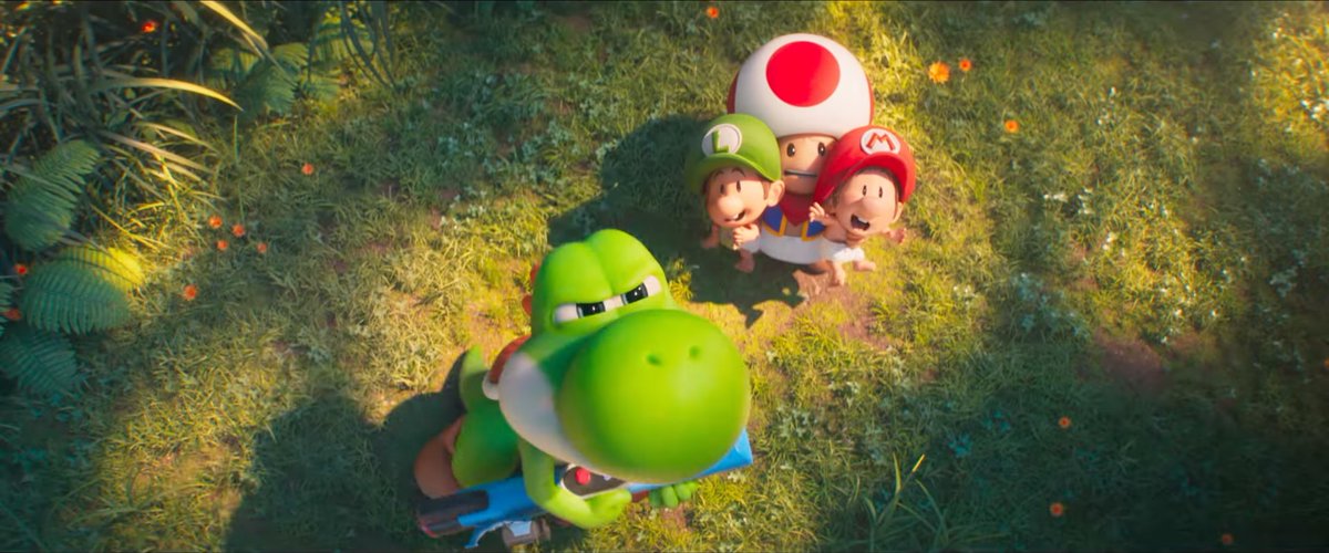 NintendHOME's tweet photo. 🍿 Film – On ne sait encore comment (voyage dans le temps, rétrécissement ?) mais Bébé Mario et Bébé Luigi seront bien présents dans Super Mario Galaxy – Le Film. https://t.co/JfytYHpZcP