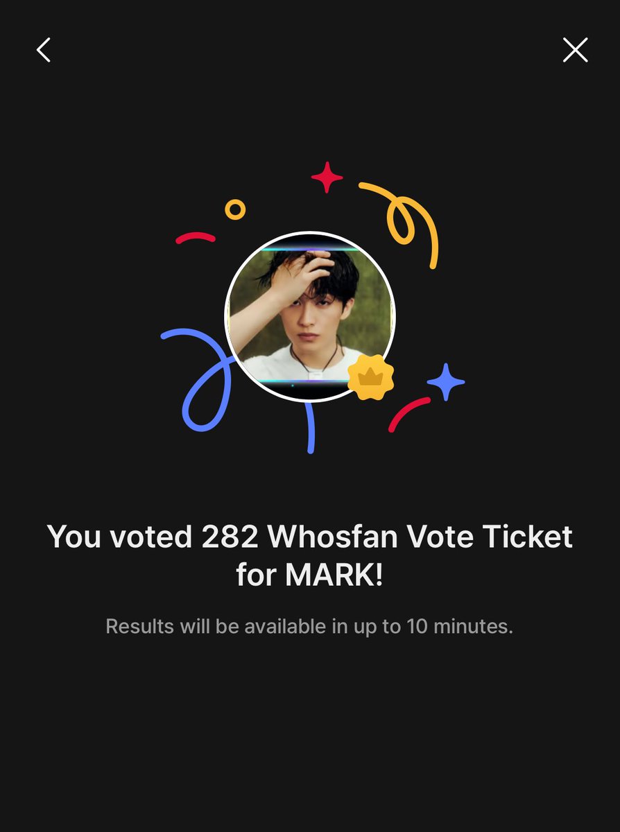 282 พอดี เอาไปเท่านี้ก่อนนะมาร์ค <3

#โหวตมาร์คลี #มาร์คพึโหวต