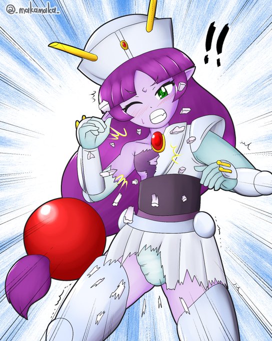 Skebでご依頼いただき描いたイラストです、うちの子ミロクのアーマーブレイク絵を描かせていただきました! 乳首差分はリンク先で 【アーマーブレイク】ミロクのピンチ!砕かれるクリオネテクター | 眞家まかまか #pixiv