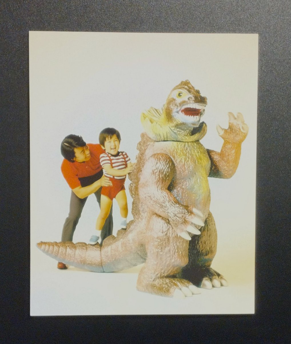 店頭展示用ソフビのジラース #大ブルマァク展 #ブルマァク #ジラース