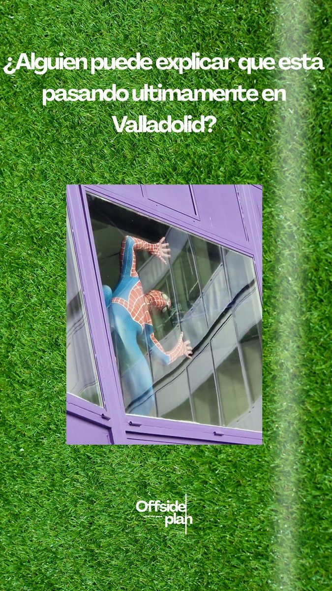 OffsidePlan's tweet photo. Increíble lo de Pucela 😂💜 https://t.co/FjmxZVxvUl