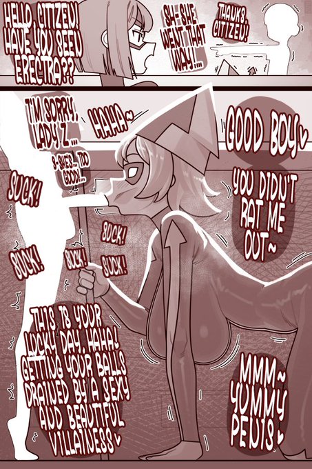 Erectra hides from LZ! 