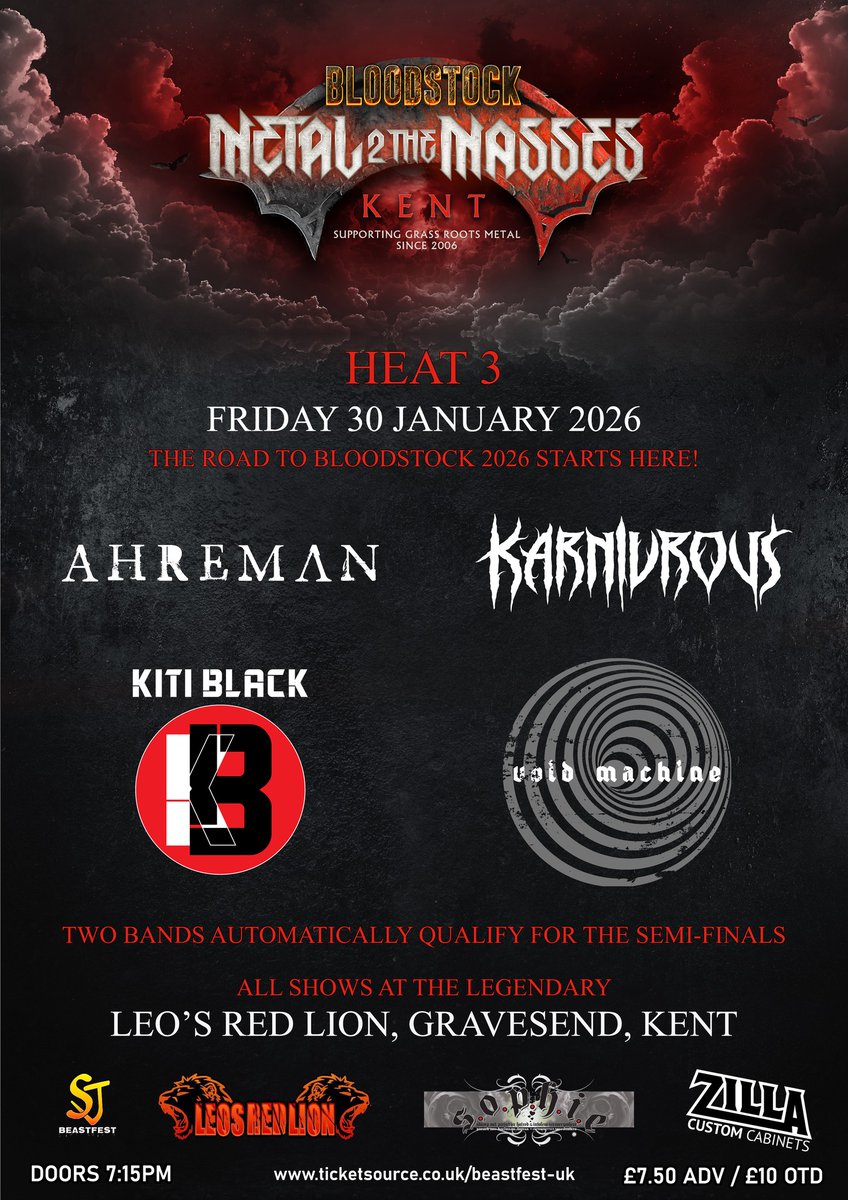 𝗛𝗘𝗔𝗗𝗭 𝗨𝗣 𝟯𝟰𝟱 <a href="/WarriorHeadz/">Headz Up</a> 𝗠𝟮𝗧𝗠 𝗦𝗽 26/01/26
<a href="/DealRadio/">Deal Radio</a> 19-20 hrs UK time. Music from: #Arktalas #VoidMachine <a href="/noresolve/">NoResolve</a> #Karnivrous <a href="/WeAreNormandie/">Normandie 🙂</a> #KitiBlack <a href="/kreator/">Kreator</a> #Ahreman and #noveltygreece. Tune in and rip the knob off!