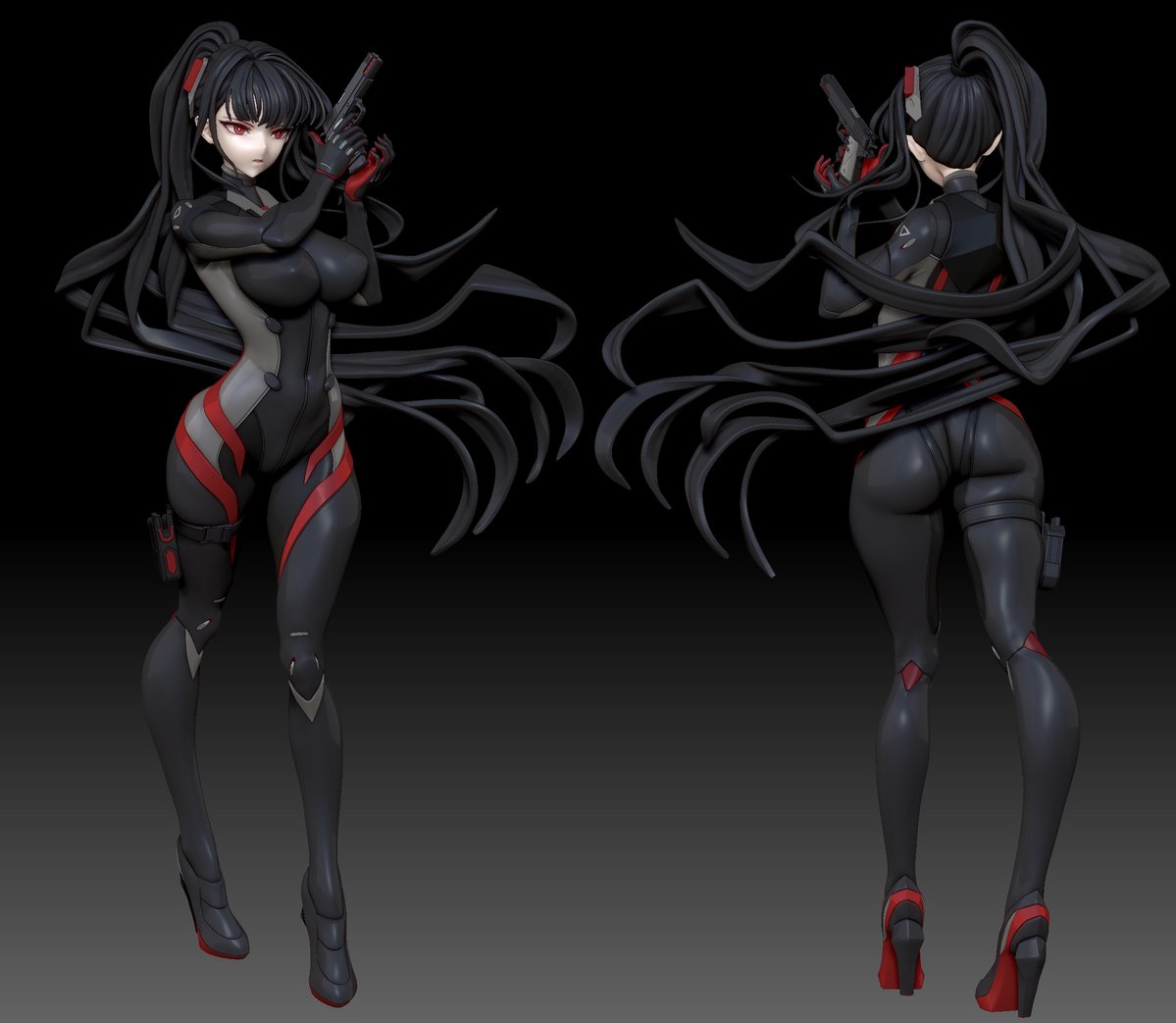 調月リオ、原型ほぼ完成～

#ブルアカ #BlueArchive #調月リオ