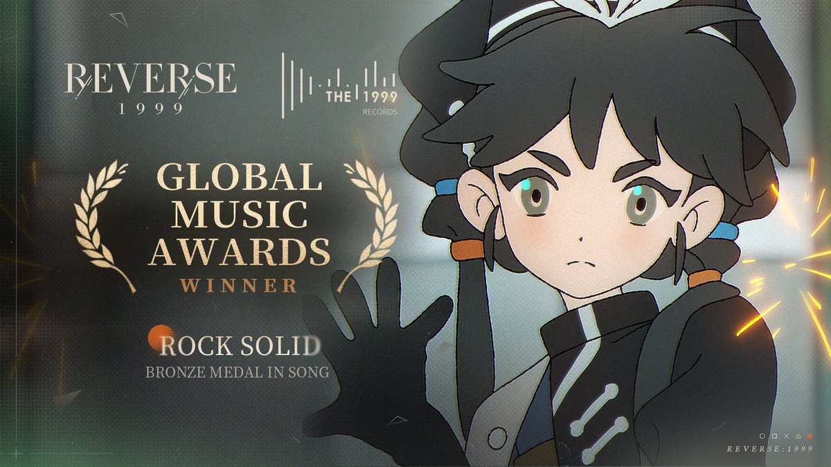 Reverse1999_GL's tweet image. A Gratitude in Melody | Reverse: 1999 OST Available Now With Special Gift

We are honored to announce that two of our amazing songs have been honored at the 2025 Global Music Awards! Thank you for your passionate support all the way! 

▼Honors
Goodbye - Sliver Medal in Song
Rock…