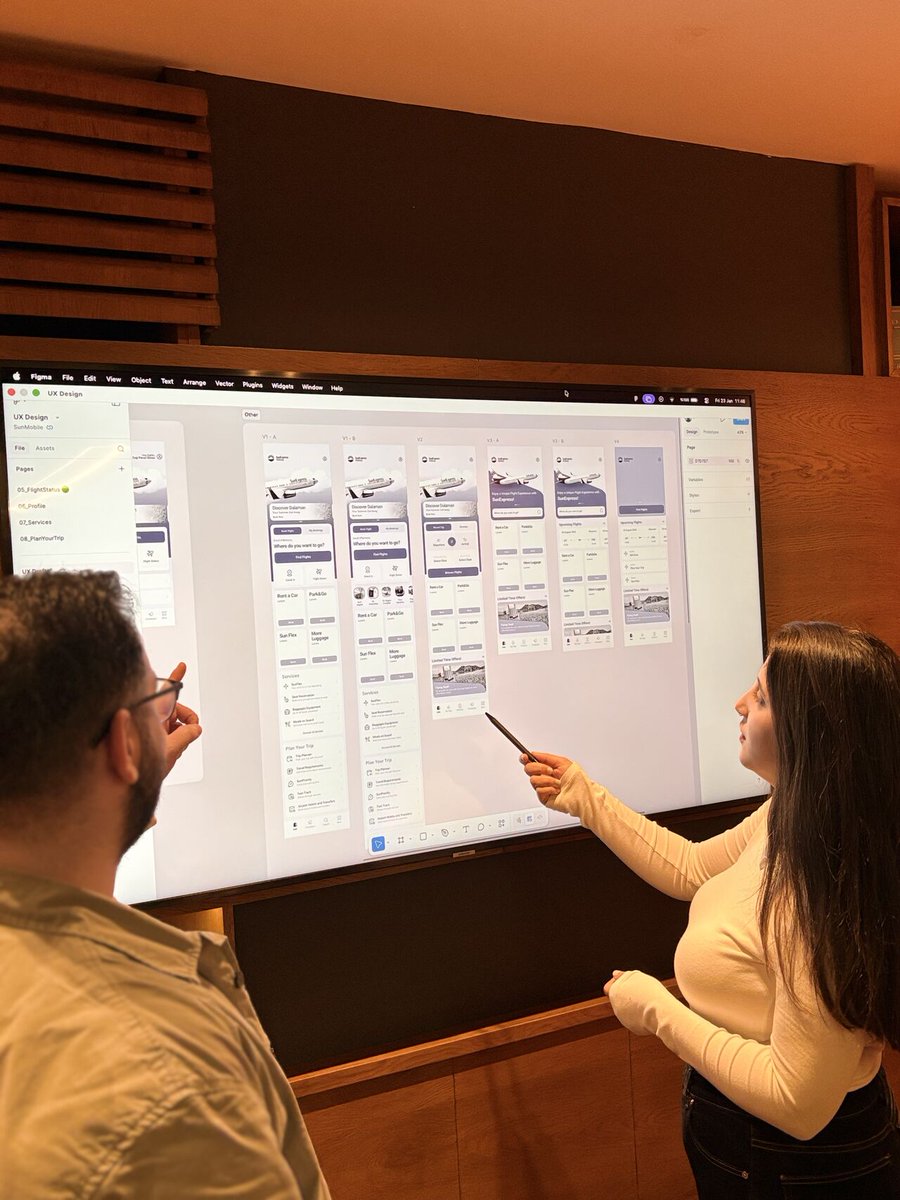 ardaarican's tweet image. Turning questions into clarity, and ideas into real products. Grateful to be part of SunExpress’ experience design journey with the Loodos team ✨ #experience #personas #workshop #design #team