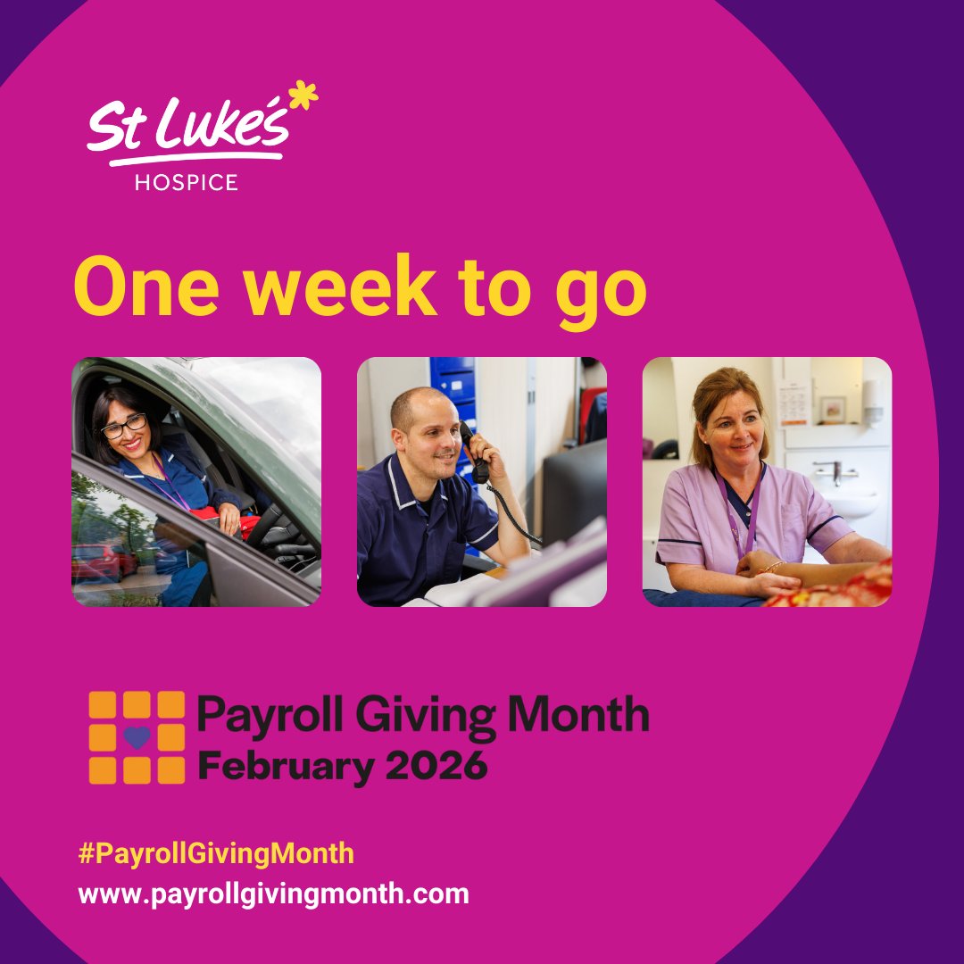 St Luke's Hospice tweet media