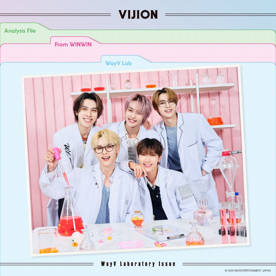 WayZenNi-JAPAN NEWS💌

WayZenNi-JAPAN初の『WayZenNi-JAPAN SPECIAL KIT 2026』は、WayV Labをコンセプトにした、ファンクラブ限定撮り下ろし企画でお届けします🥼🫧

スペシャルキットは2月2日(月)23:59までにご入会いただいた方へお届け！詳細はこちら🔬
wayzenni-japan.smtown-fc.jp/article/728

#WayV #WayVLab