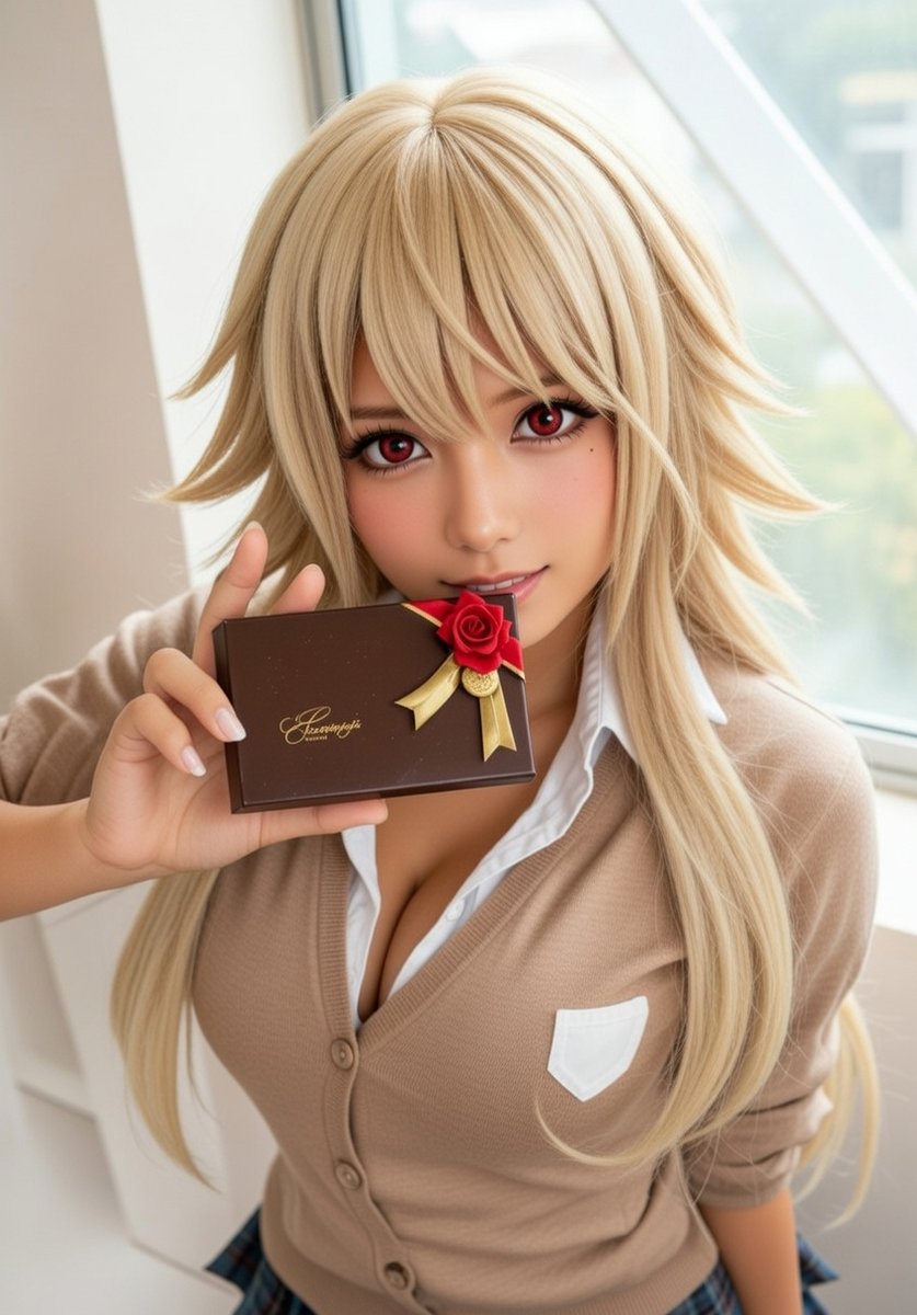 (自キャラ写実化)
俺得修学旅行のルナ姉、実際にいたらこんな感じ?的な遊びで
Grok製 