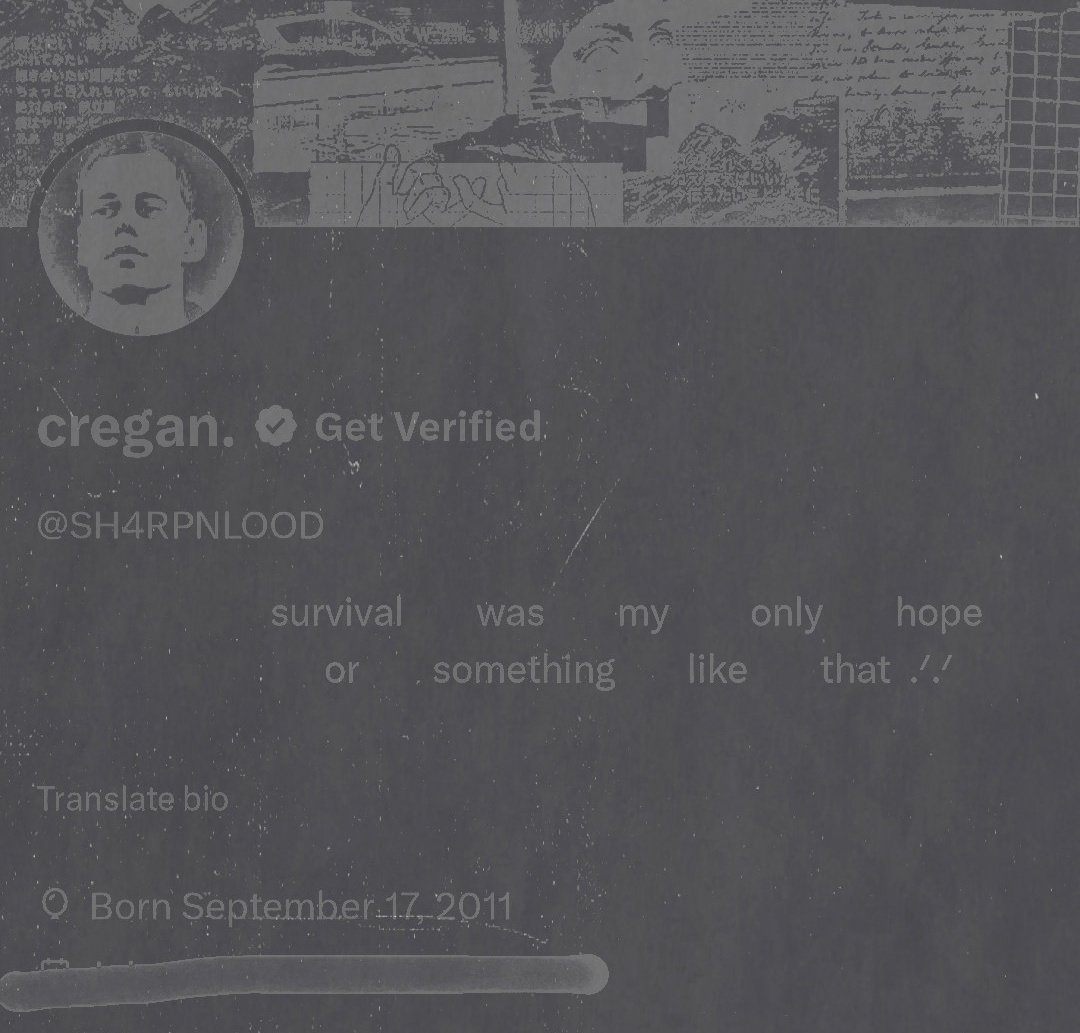cregan, out. tweet media