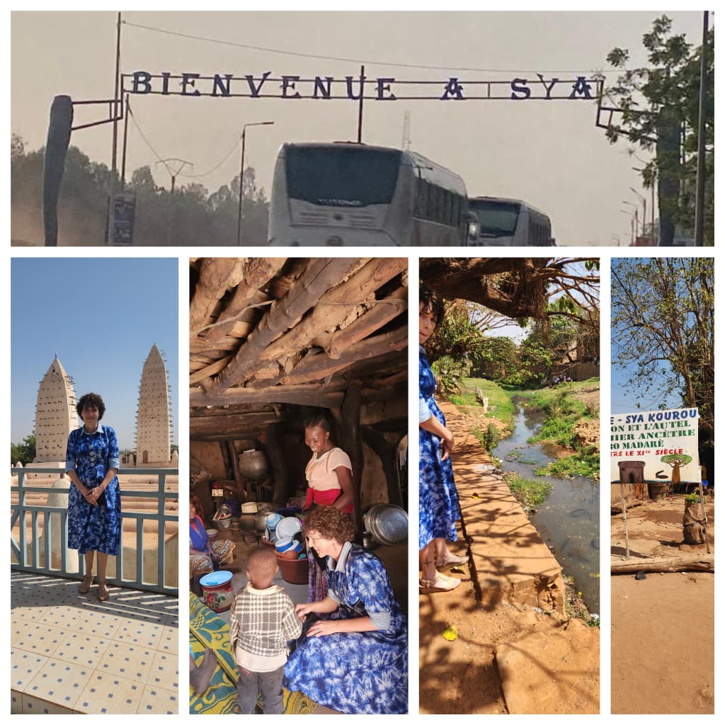 CanEmbBFA's tweet image. Have a wonderful Sunday with these images of #CanadaAmbassadorInSya.
It’s impossible to visit Bobo without seeing the Dioulassoba Mosque and #Kokodonda! Many thanks to the guides and the talented #women entrepreneurs supported by @PNUD_BFA. 
Awnitché ! Ka ni kyié ! 🇨🇦🤝🇧🇫