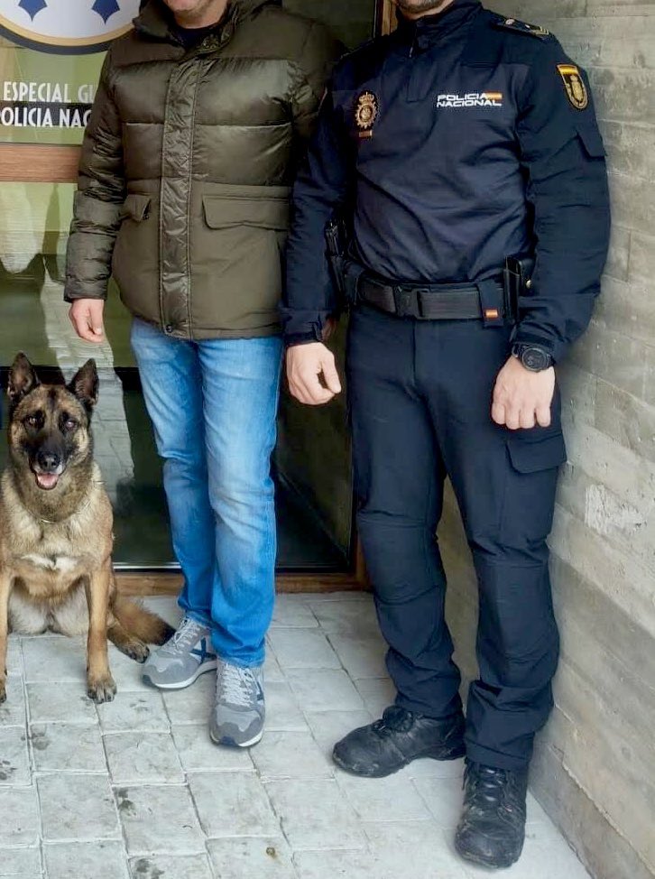 opoCOBRA's tweet photo. Nuevo uniforme con el que se está dotando a los compañeros de Guías Caninos.

Esto es lo que deberíamos de ver en unidades de Seguridad Ciudadana, para GAC y GOR. https://t.co/Gp9vPouk6R