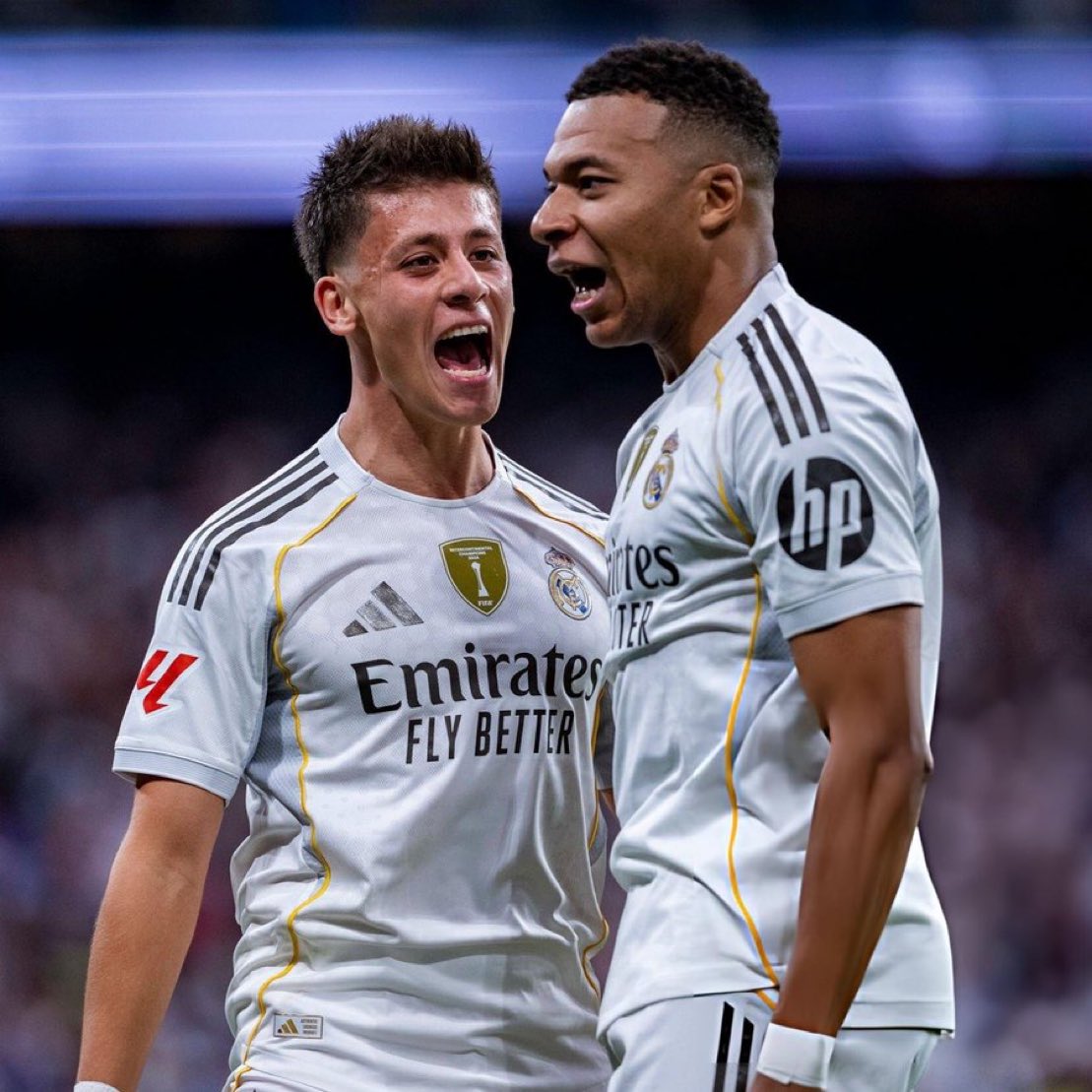 🚨 The most chances created in La Liga:

1. Arda Güler: 52
2. Kylian Mbappé: 51