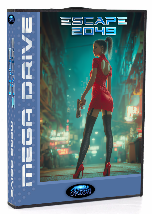 Escape 2049 a new action run'n gun puzzle platformer game for the #SegaGenesis #Megadrive Get it now on kickstarter => kickstarter.com/projects/orion…