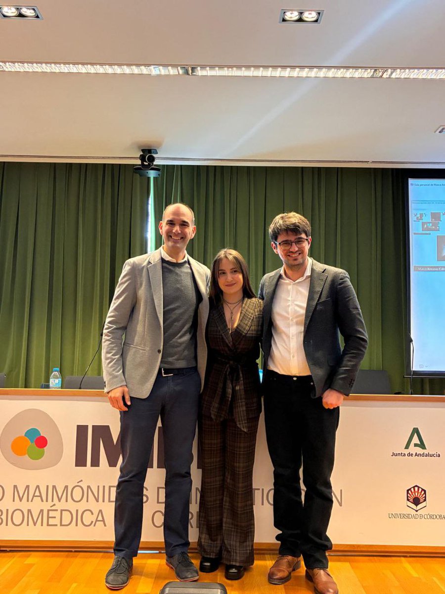 ACorreasa's tweet photo. Truly honoured to be part of @LuciaSc98 PhD viva as a member of the tribunal! It has been incredibly meaningful to witness your very first steps in the lab as an undergraduate student and to follow your remarkable journey and growth as a scientist. https://t.co/vl9Xx47Ybh