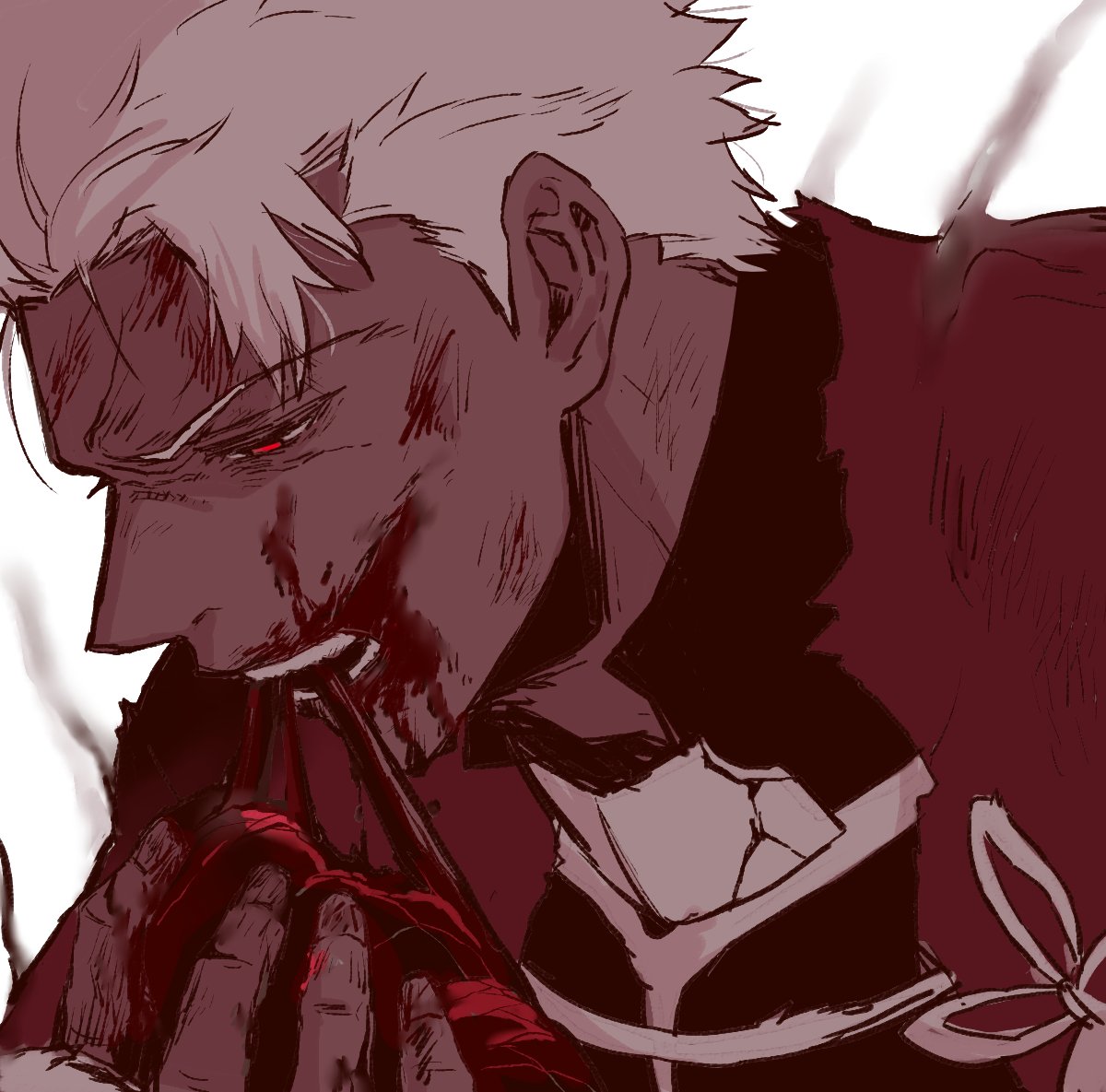 あんりみでギルちゃんに攻撃されて霊核まで損傷してたのに森の生き物の生肝食って気合で消滅しないようにしてたって話聞いちゃって…