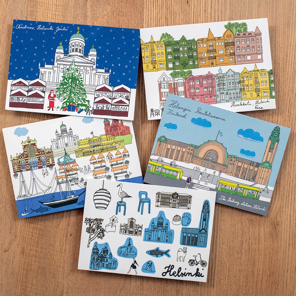 douxdimanche's tweet image. 【おすすめ】
フィンランドを拠点に活躍するグラフィックデザイナー＆イラストレーターのテレサ・ムーアハウスより届いたMY HELSINKI シリーズ
コットン製のトートバッグ はヘルシンキの名所や名品を散りばめたデザイン、ピンクが効いていて素敵です！
2dimanche.shop-pro.jp/?mode=cate&amp;amp;cbi…