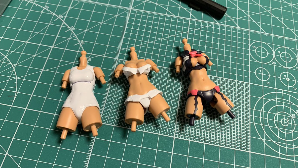 tmgneroadII's tweet image. カラーCの身体を作ったり作ったり作ったりした