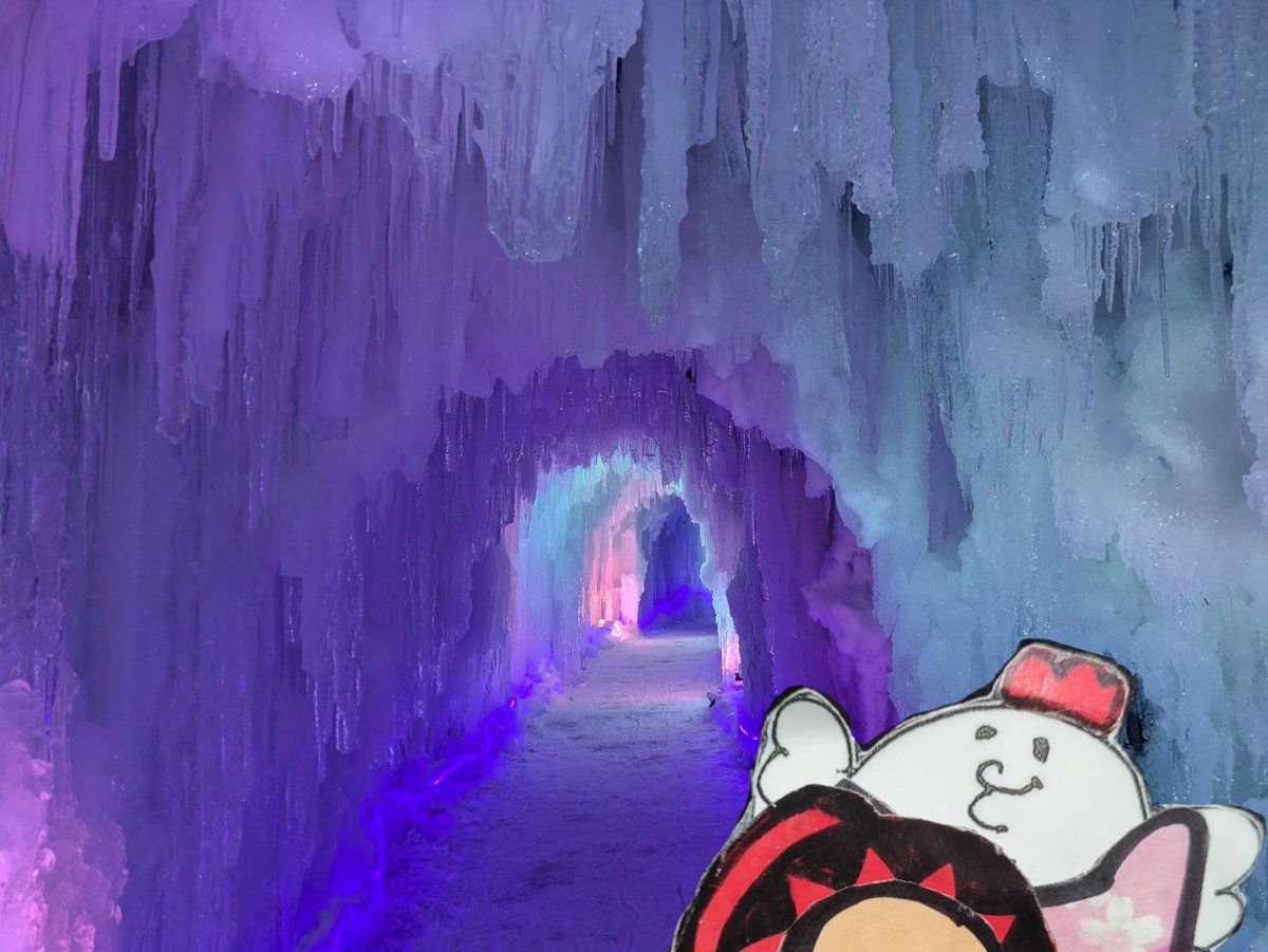 33odorinodory's tweet image. 入国許可証を手にし、
向かった先は氷の世界🧊

薮川の凍てつく寒さを
体感しながら幻想的な世界へ。

#iiiwate
#盛岡市 #氷の世界2026