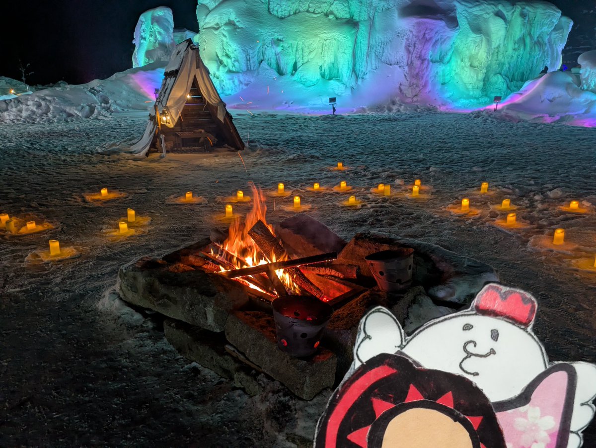 33odorinodory's tweet image. 入国許可証を手にし、
向かった先は氷の世界🧊

薮川の凍てつく寒さを
体感しながら幻想的な世界へ。

#iiiwate
#盛岡市 #氷の世界2026